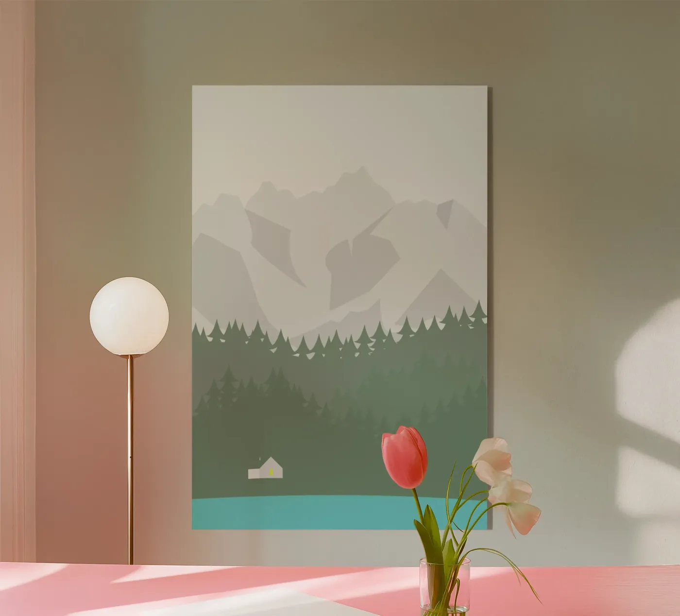 Hus No. 2 acrylic glass by Swen Swensøn