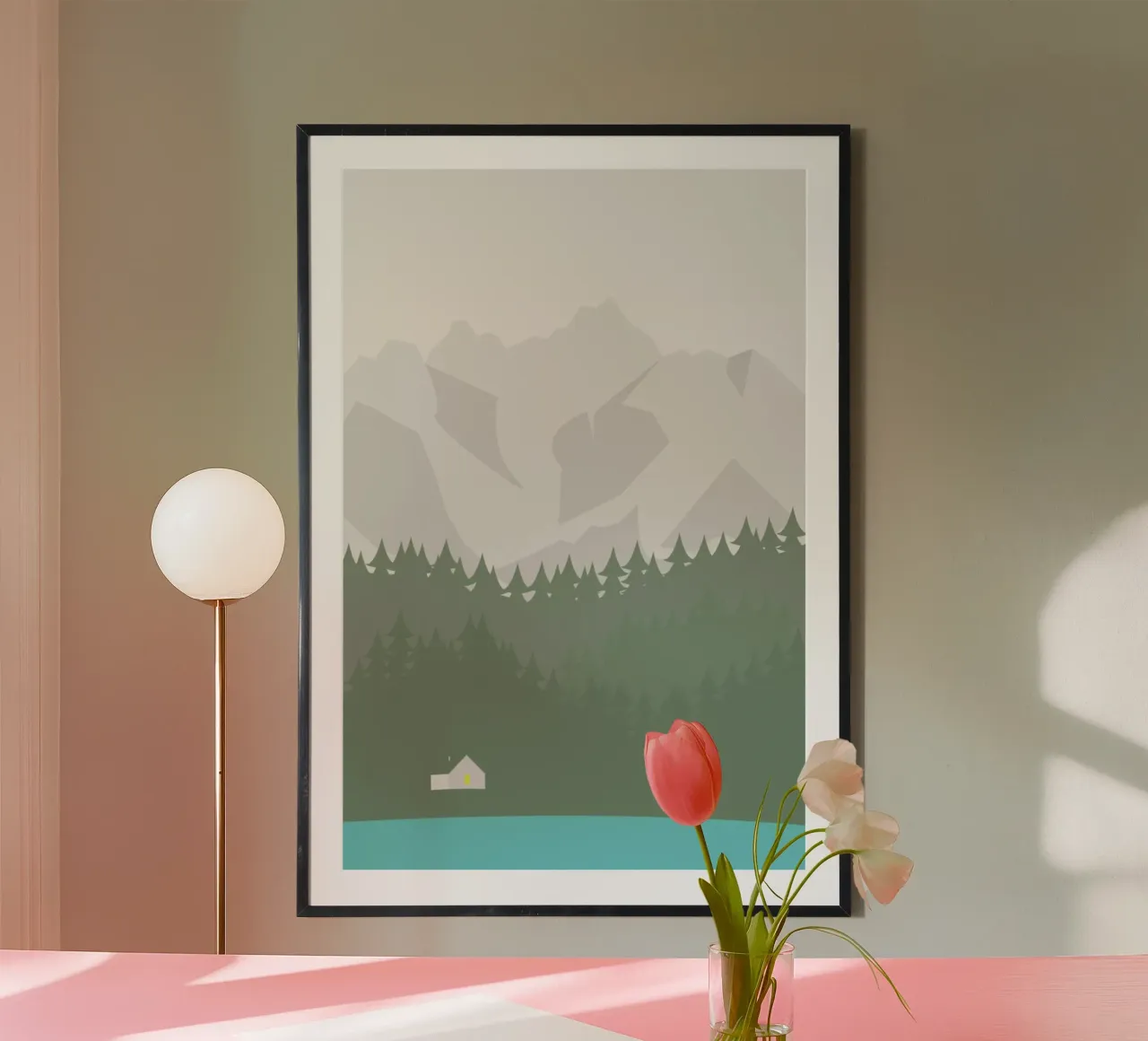 Hus No. 2 poster da Swen Swensøn