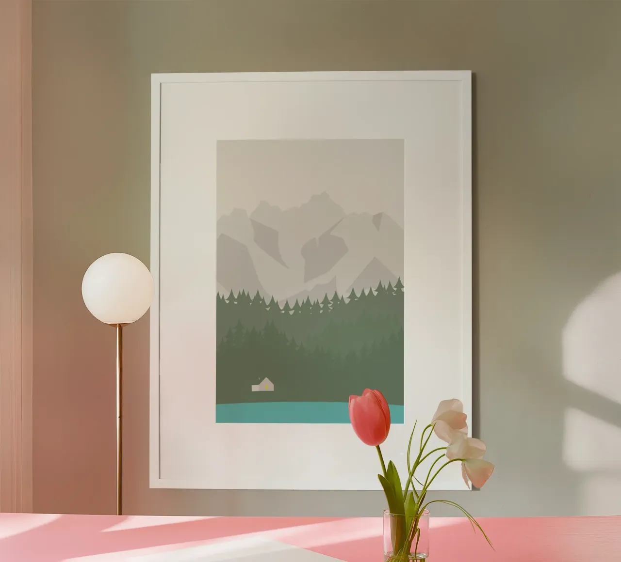 Hus No. 2 carta hahnemühle da Swen Swensøn