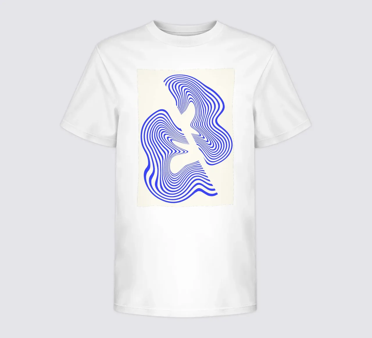 Waves of Motion  | Minimal Art  | Hypontic t-shirt bambini da PrintCessStudio