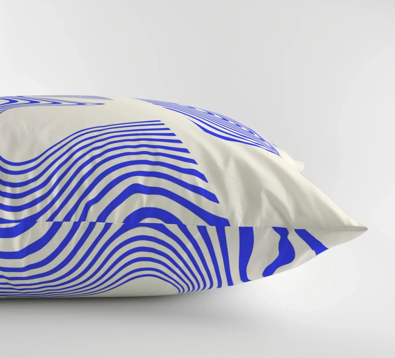 Waves of Motion | Minimal Art | Hypontic cuscino da PrintCessStudio