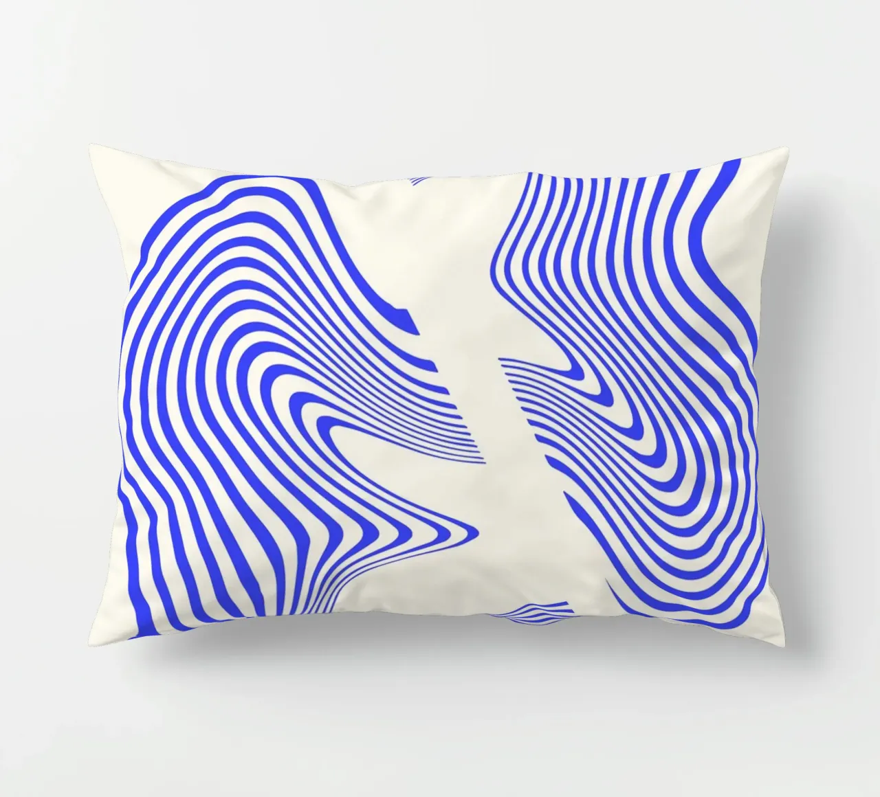 Waves of Motion | Minimal Art | Hypontic cuscino da PrintCessStudio