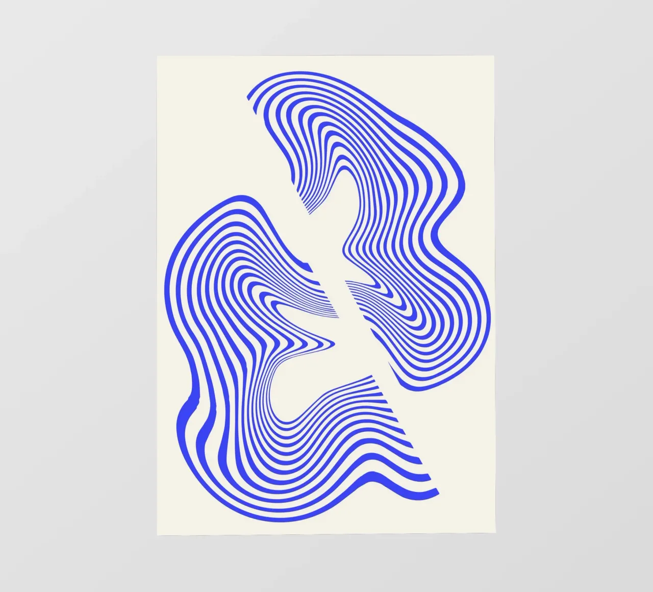 Waves of Motion  | Minimal Art  | Hypontic pellicola backlit da PrintCessStudio
