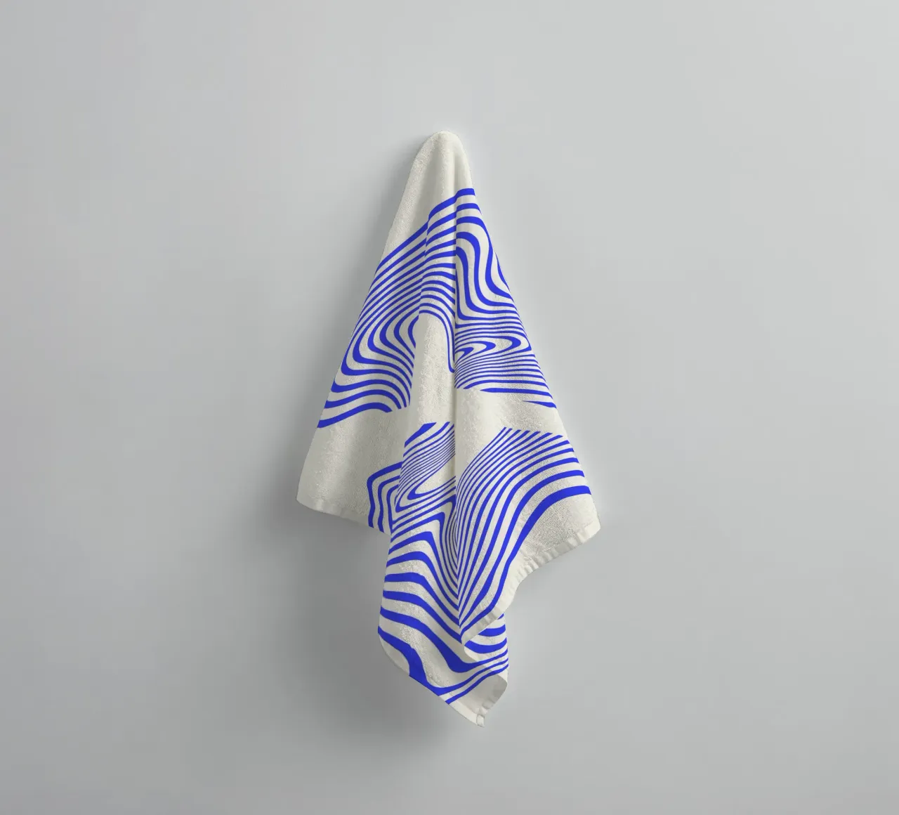 Waves of Motion  | Minimal Art  | Hypontic asciugamano da bagno da PrintCessStudio