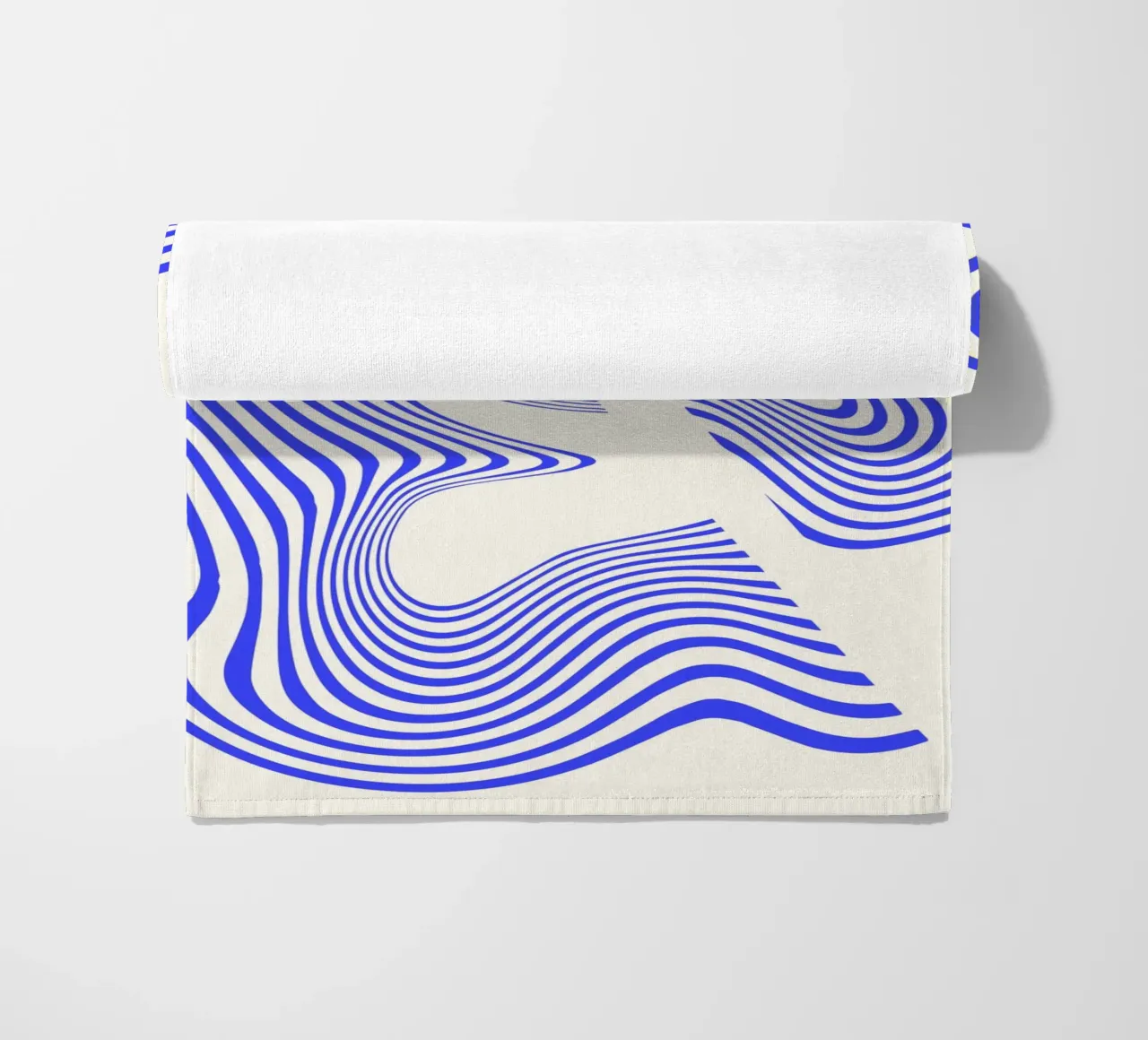 Waves of Motion | Minimal Art | Hypontic telo mare da PrintCessStudio