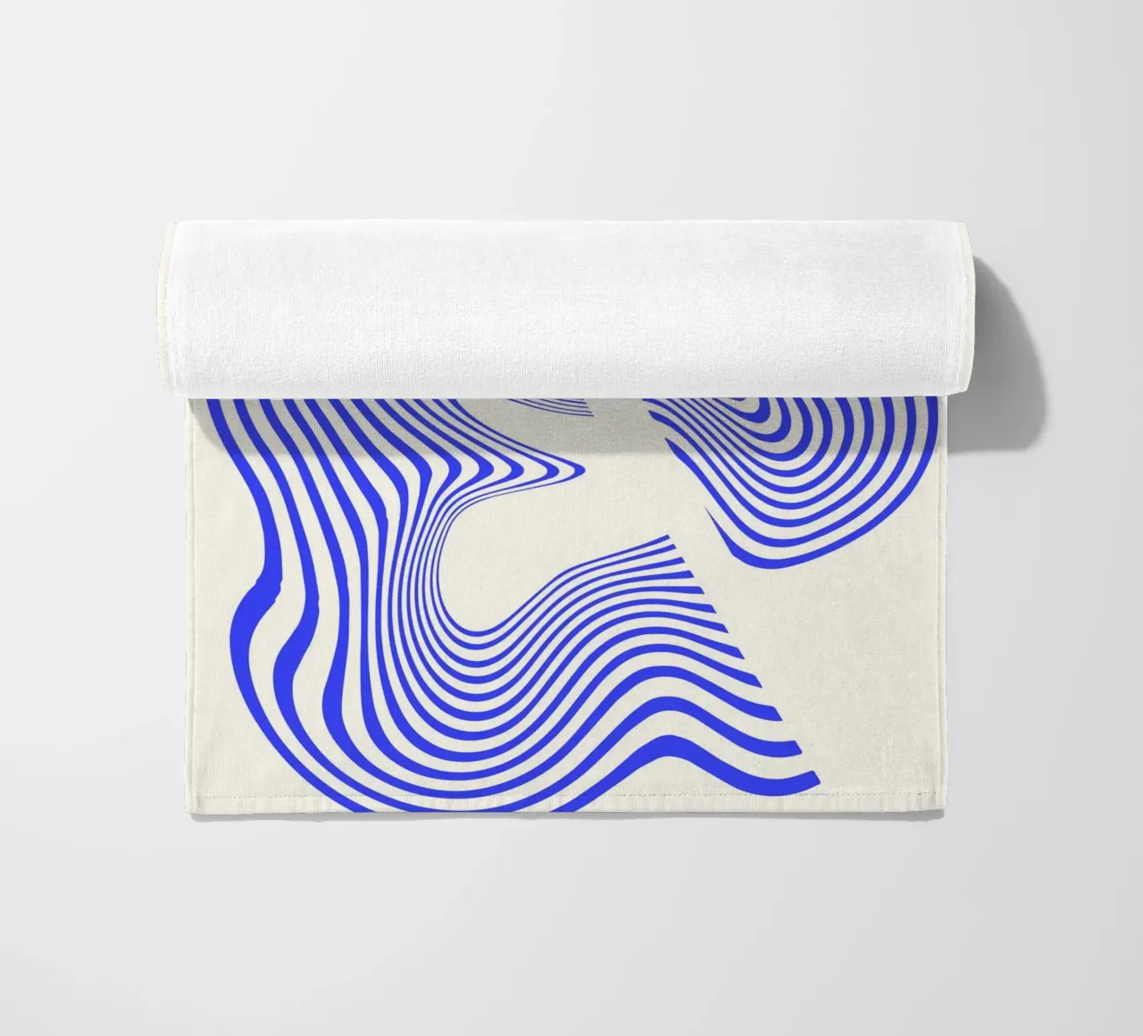 Waves of Motion | Minimal Art | Hypontic telo mare da PrintCessStudio