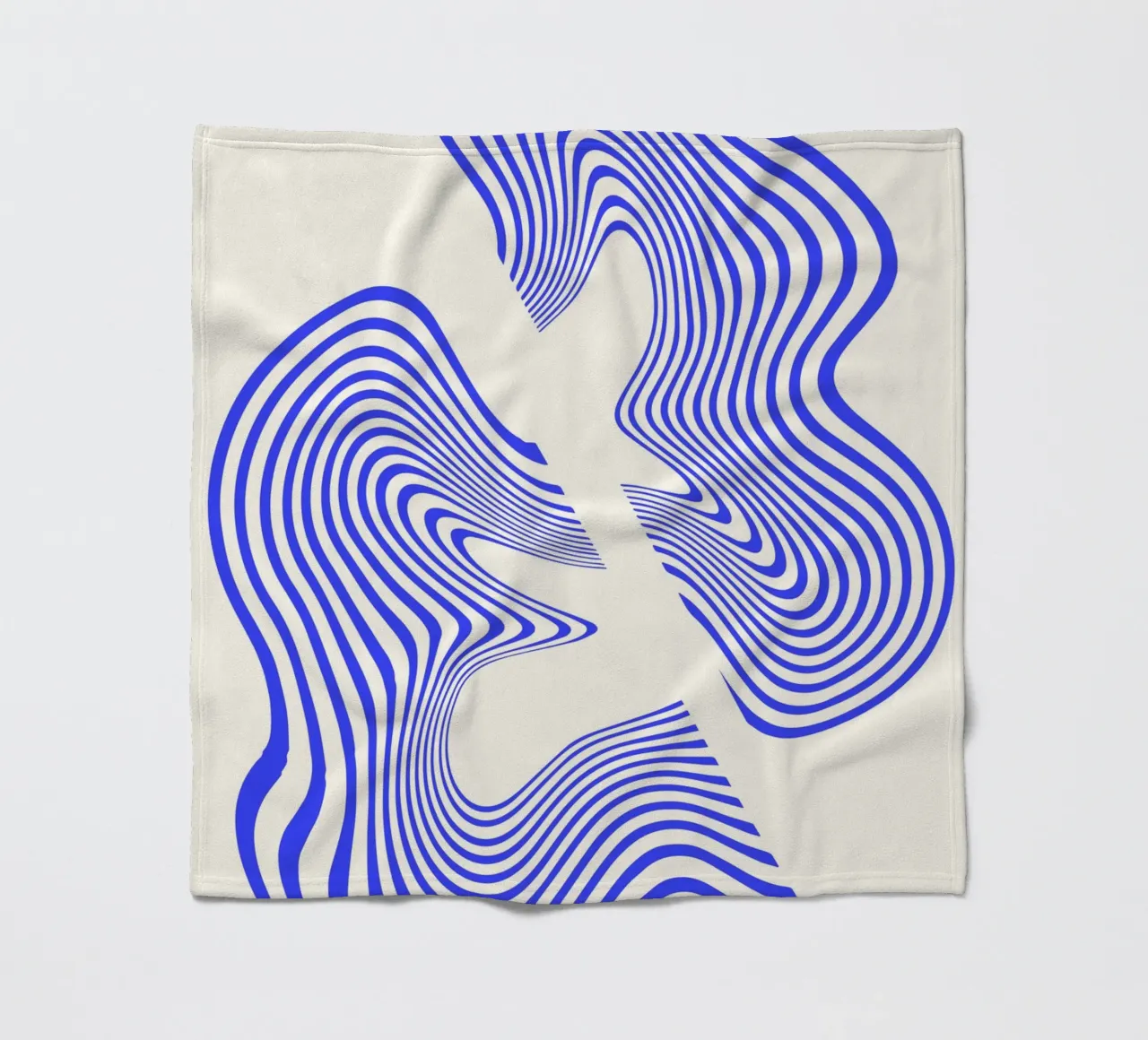 Waves of Motion  | Minimal Art  | Hypontic coperta in pile da PrintCessStudio