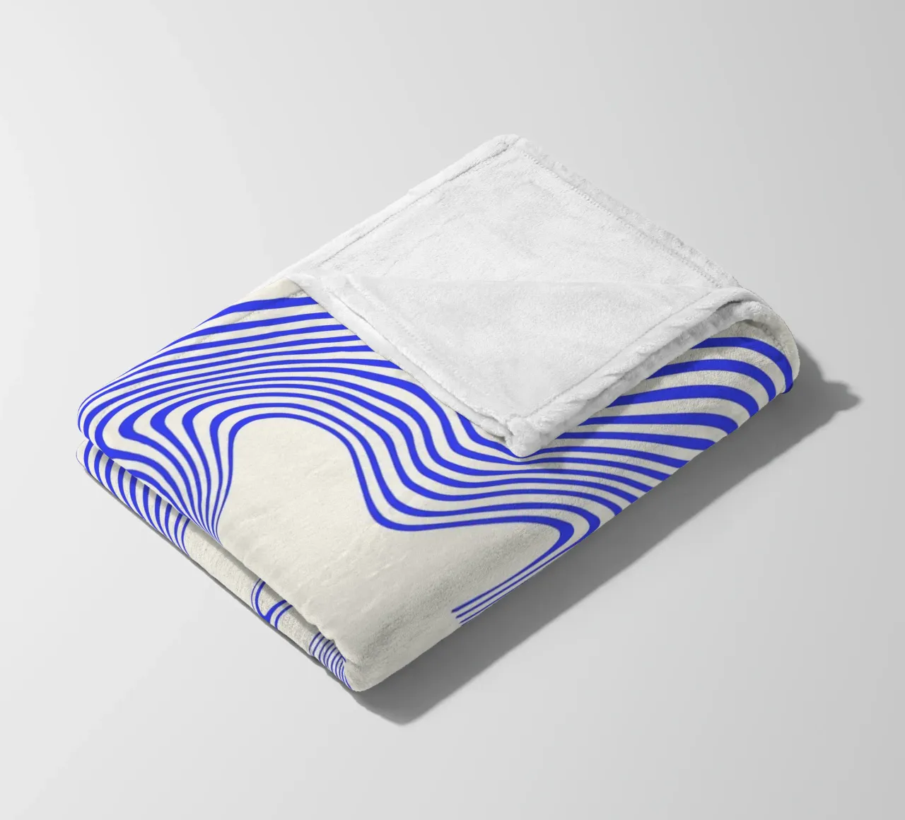 Waves of Motion  | Minimal Art  | Hypontic coperta in pile da PrintCessStudio