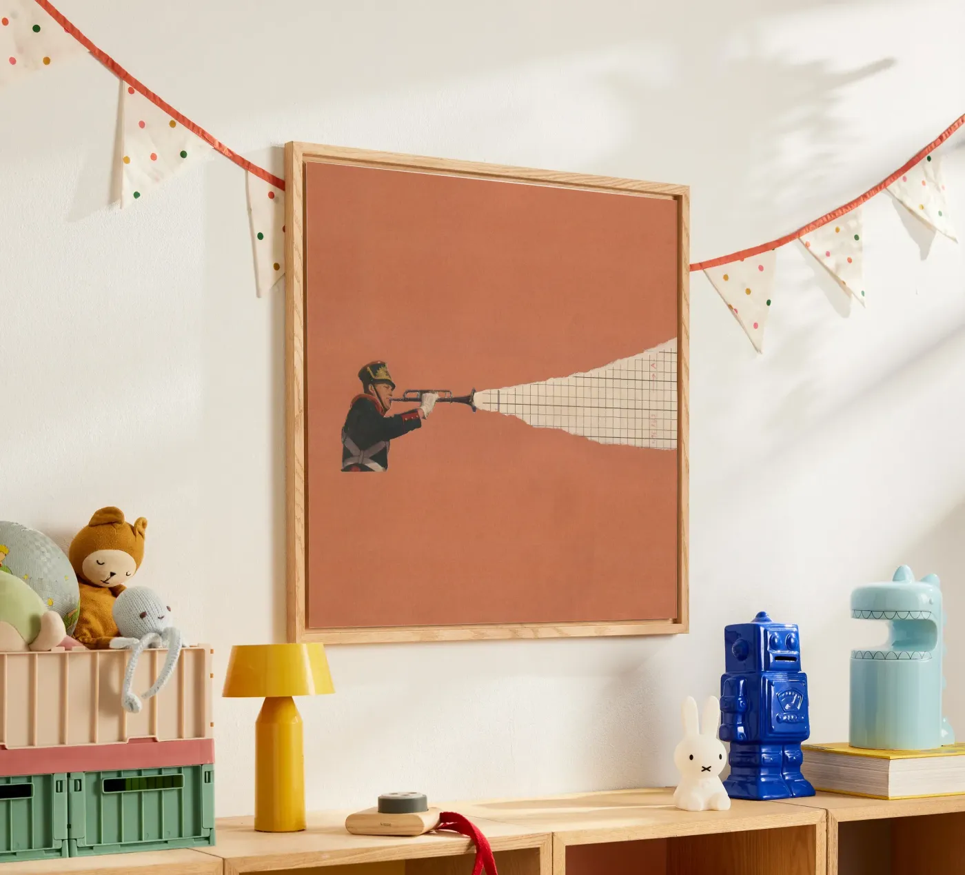 Torn Trumpet plexiglass da Carlos Quitério