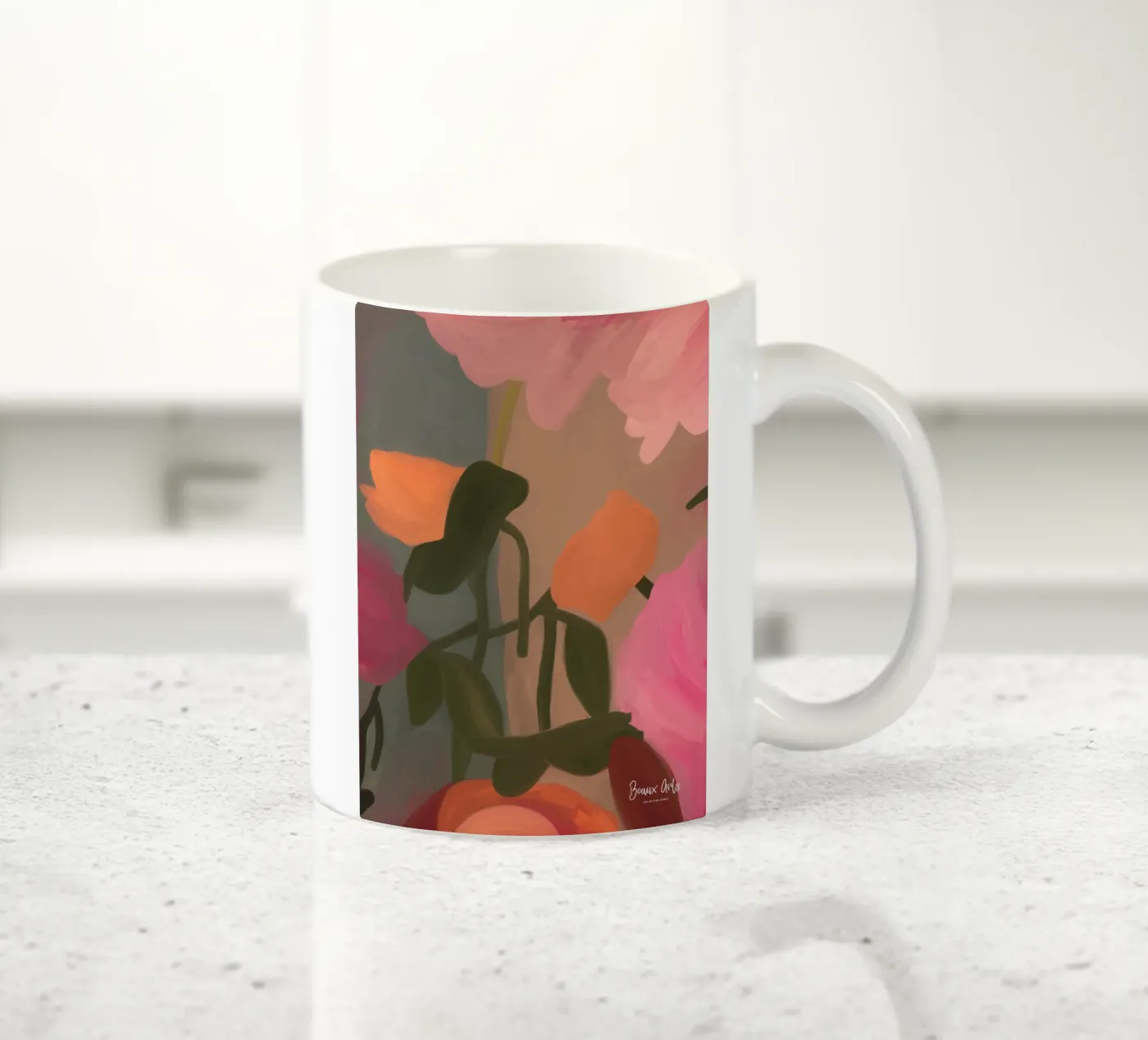 Endless Rhythm ceramic mug by Mike Leymi