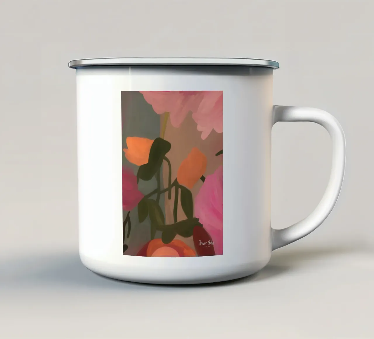Endless Rhythm tazza in smalto da Mike Leymi