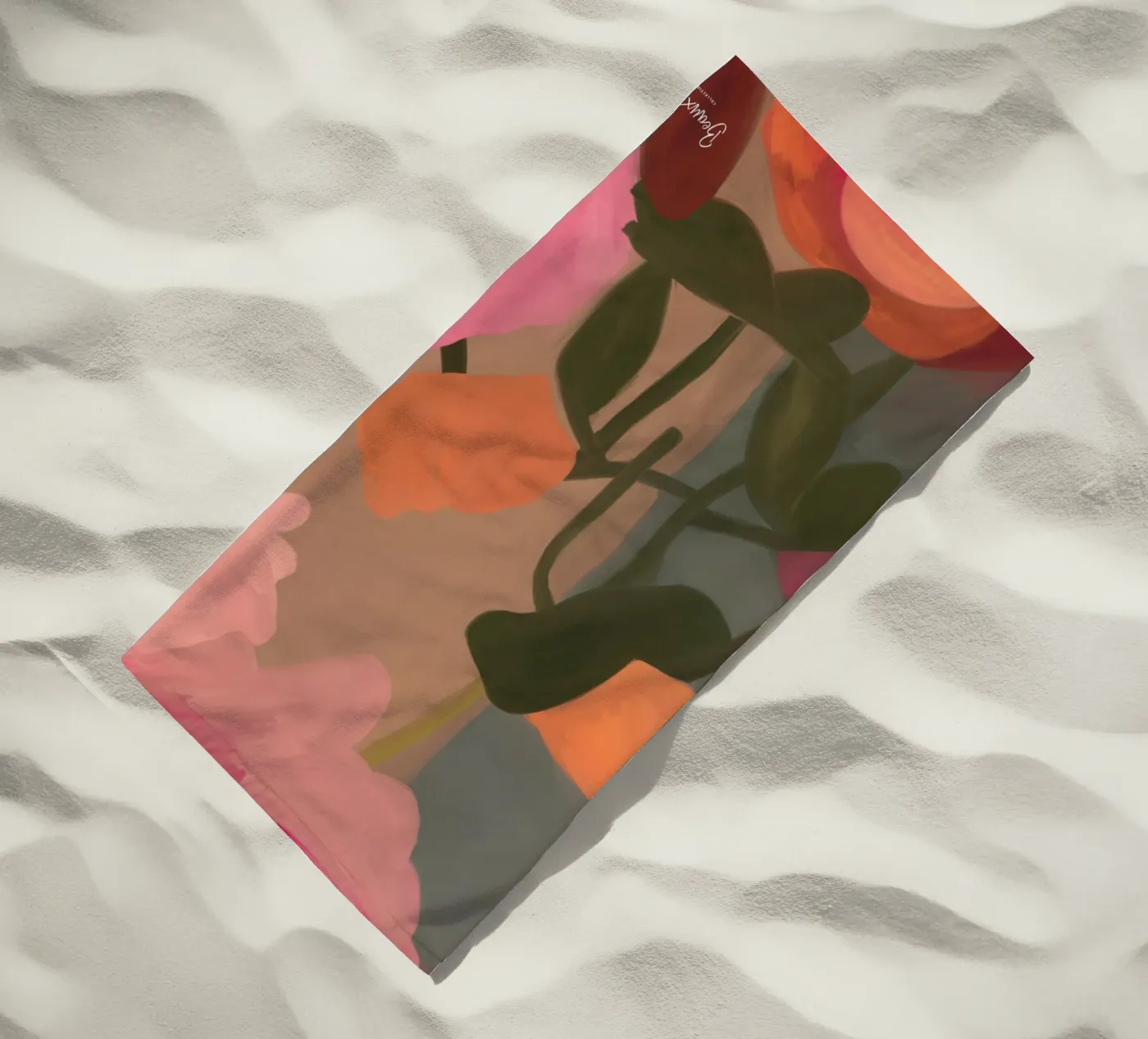 Endless Rhythm beach towel by Mike Leymi
