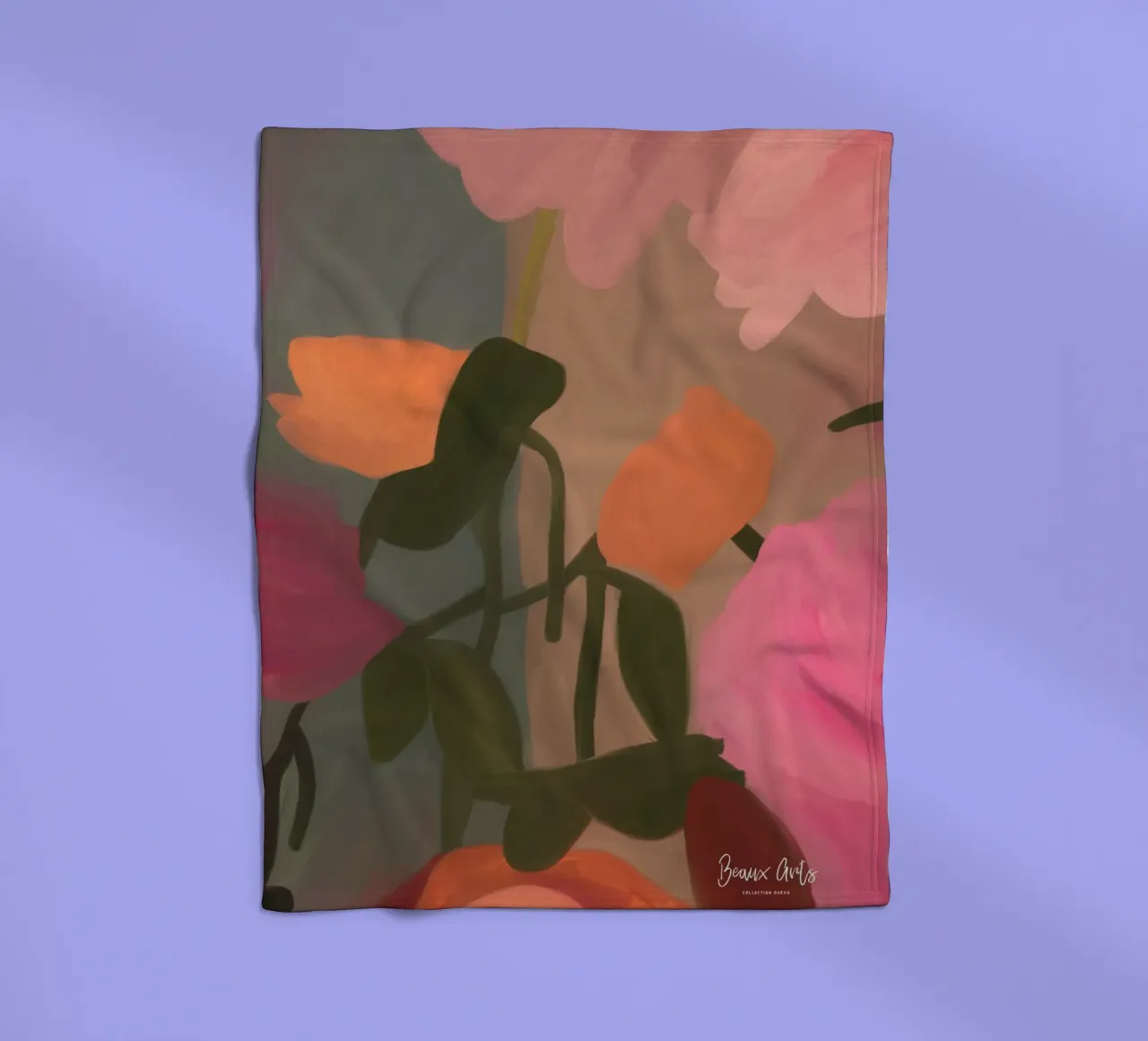 Endless Rhythm Fleecedecke von Mike Leymi