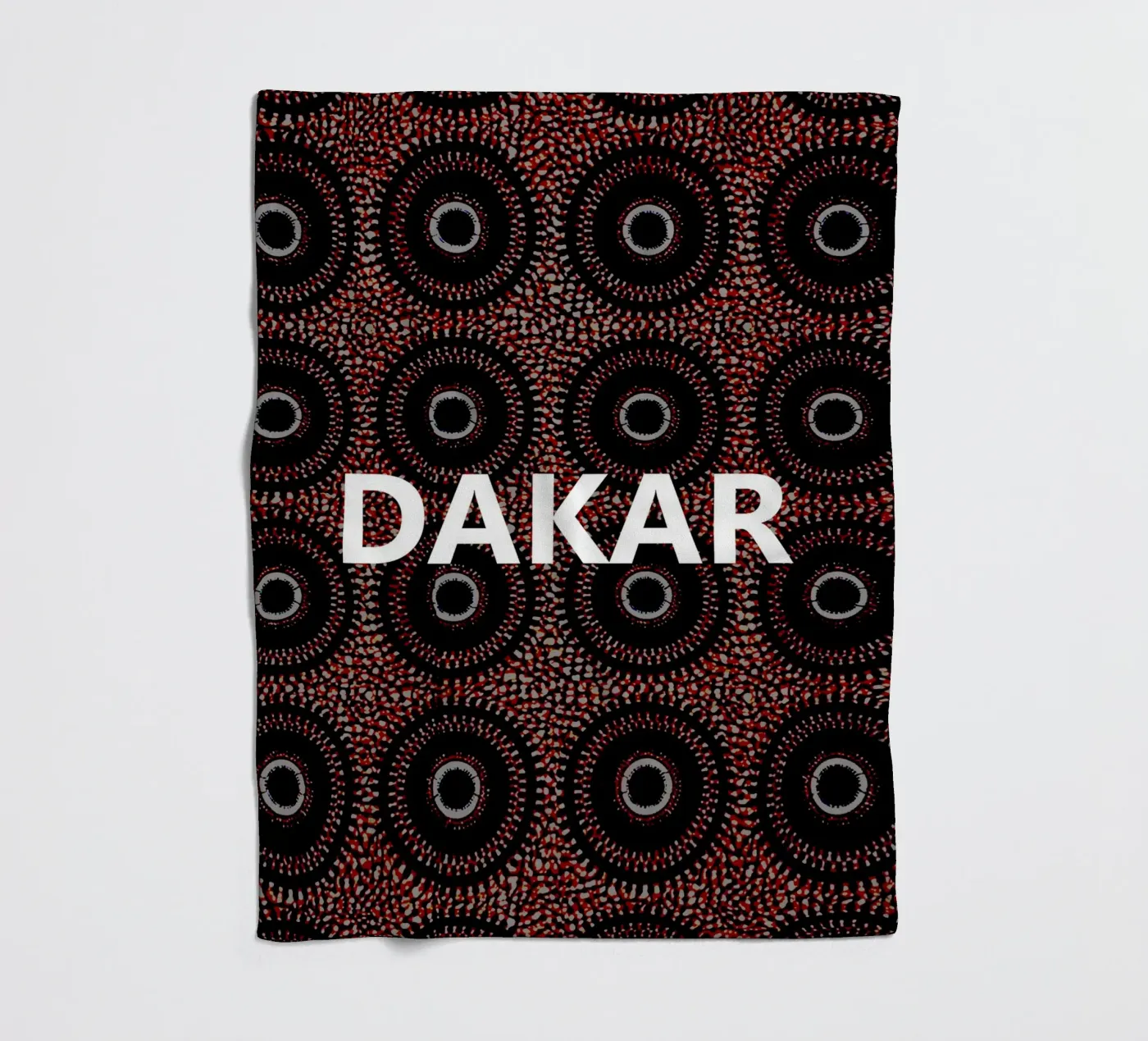 Dakar Fleecedecke von Mathudace Créas