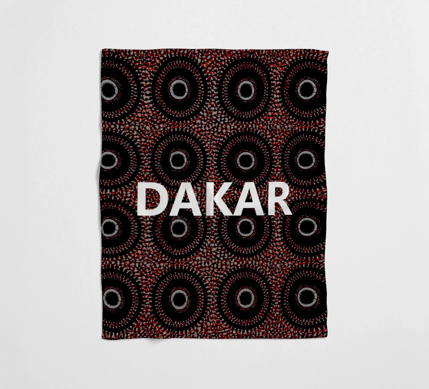 Dakar Fleecedecke von Mathudace Créas