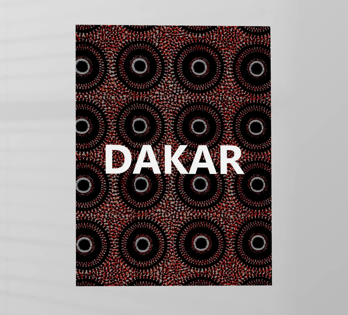 Dakar pellicola backlit da Mathudace Créas