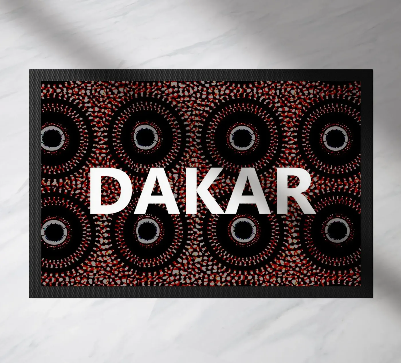 Dakar Fußmatte von Mathudace Créas