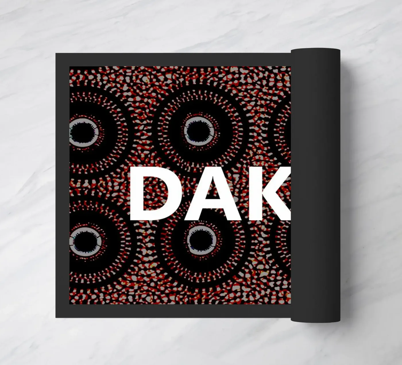 Dakar Fußmatte von Mathudace Créas