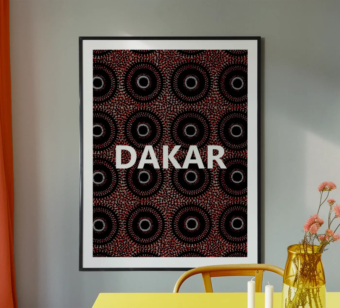 Dakar poster da Mathudace Créas