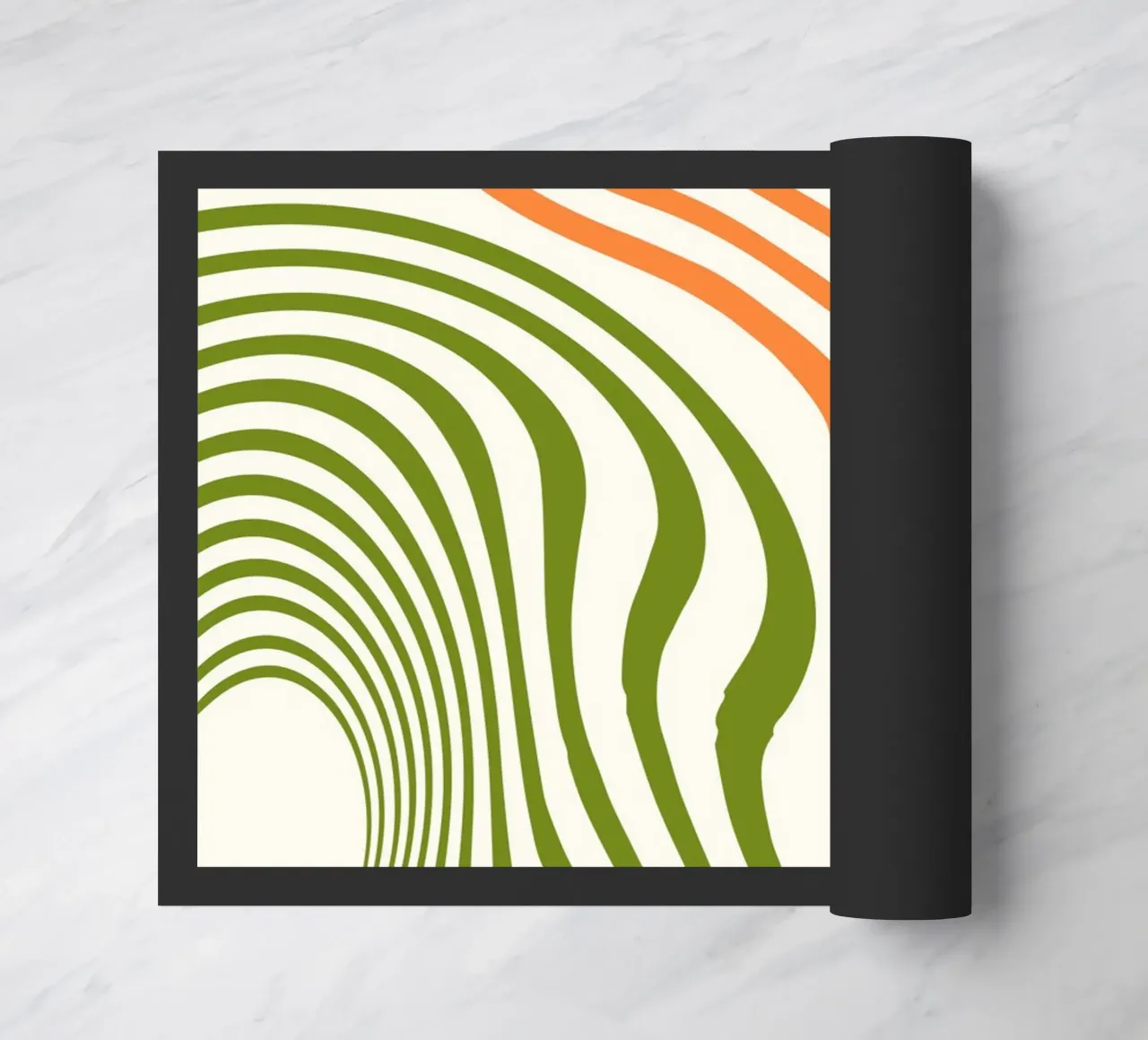 Vibrant Currents | Minimal Art | Wavy zerbino da PrintCessStudio