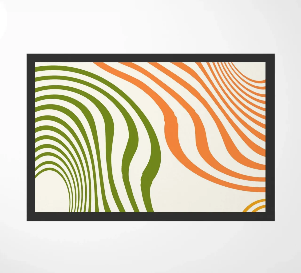 Vibrant Currents | Minimal Art | Wavy zerbino da PrintCessStudio