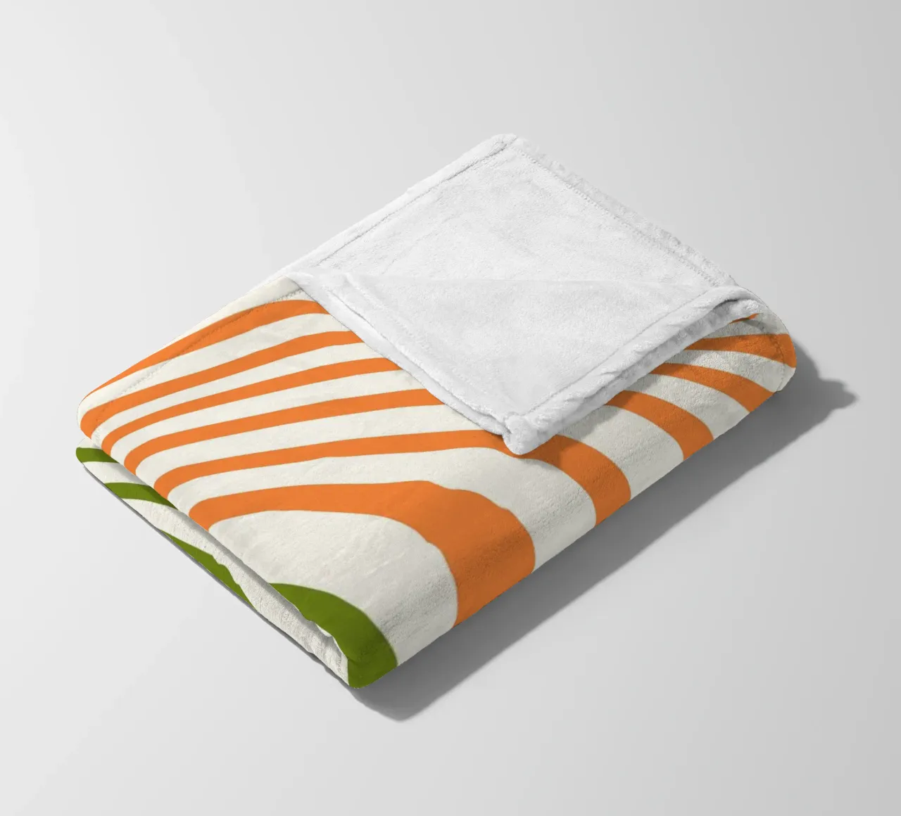 Vibrant Currents | Minimal Art | Wavy coperta in pile da PrintCessStudio