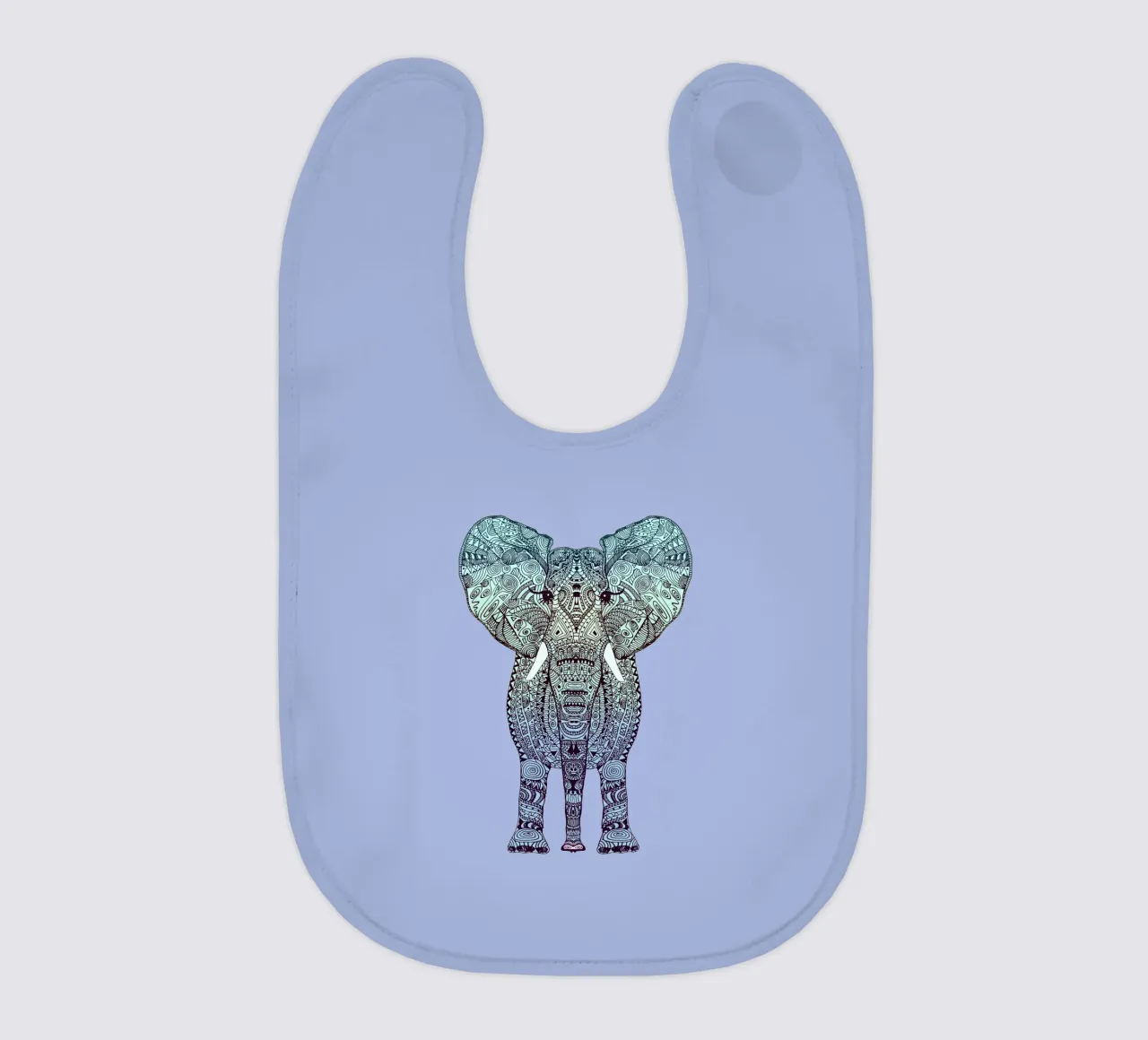 Mint Elephant bavaglino da Monika Strigel