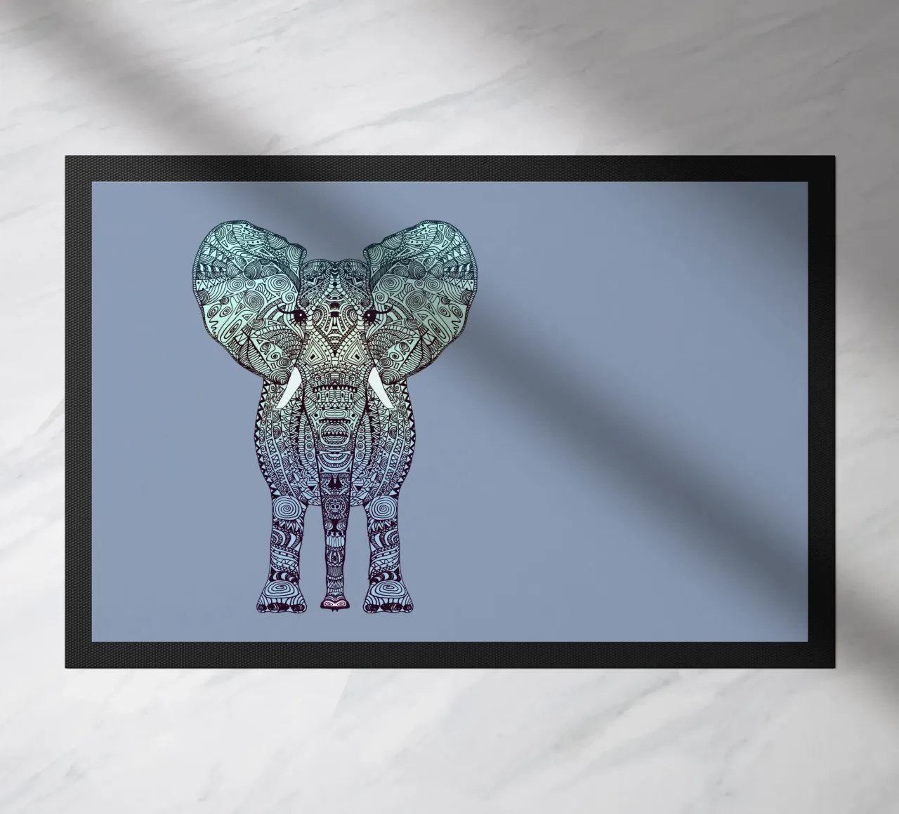 Mint Elephant zerbino da Monika Strigel