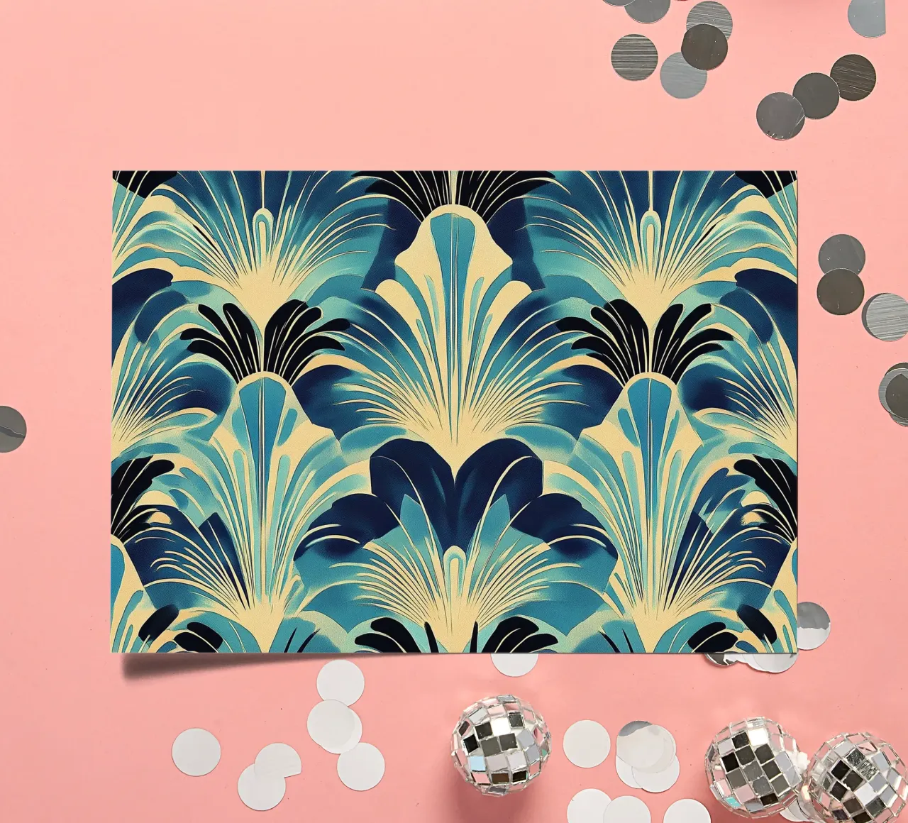 Art Deco sticker sheet by Nikis Art Studio
