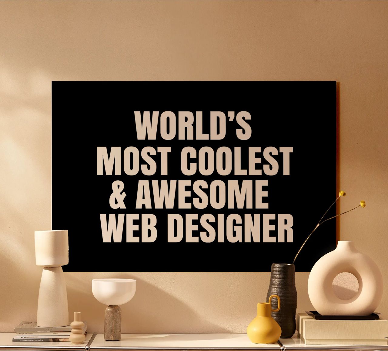 World's most coolest and awesome web designer plexiglass da happieeagle