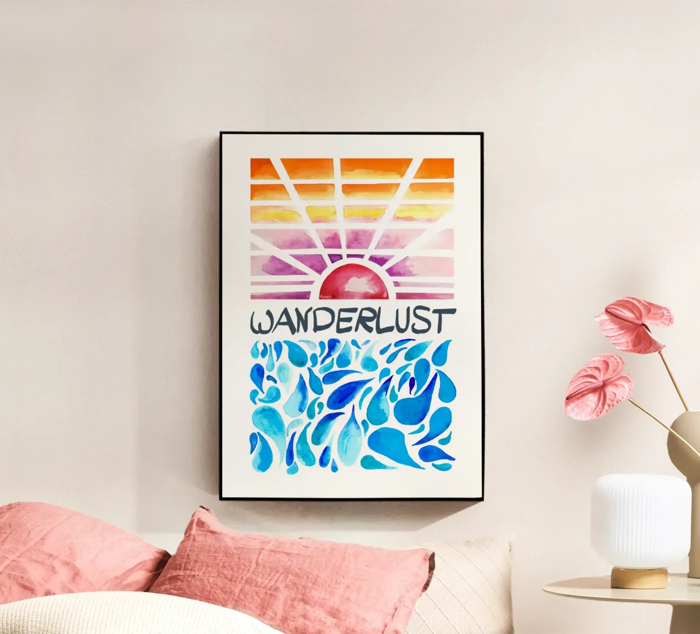 Wanderlust plexiglas de Claudiabrueggen