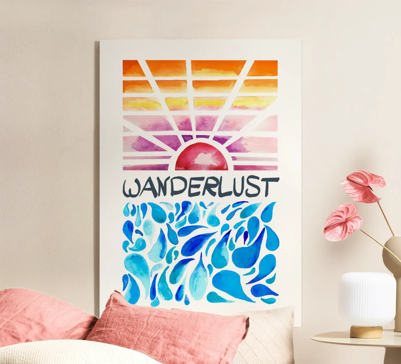 Wanderlust plexiglas de Claudiabrueggen