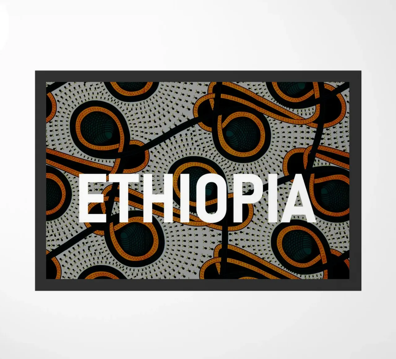 Ethiopia Fußmatte von Mathudace Créas