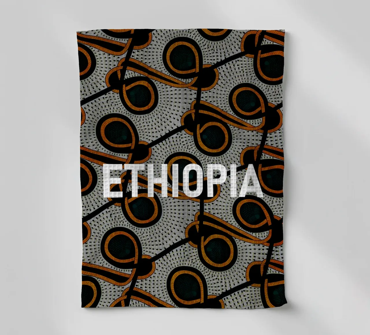 Ethiopia Geschirrtuch von Mathudace Créas