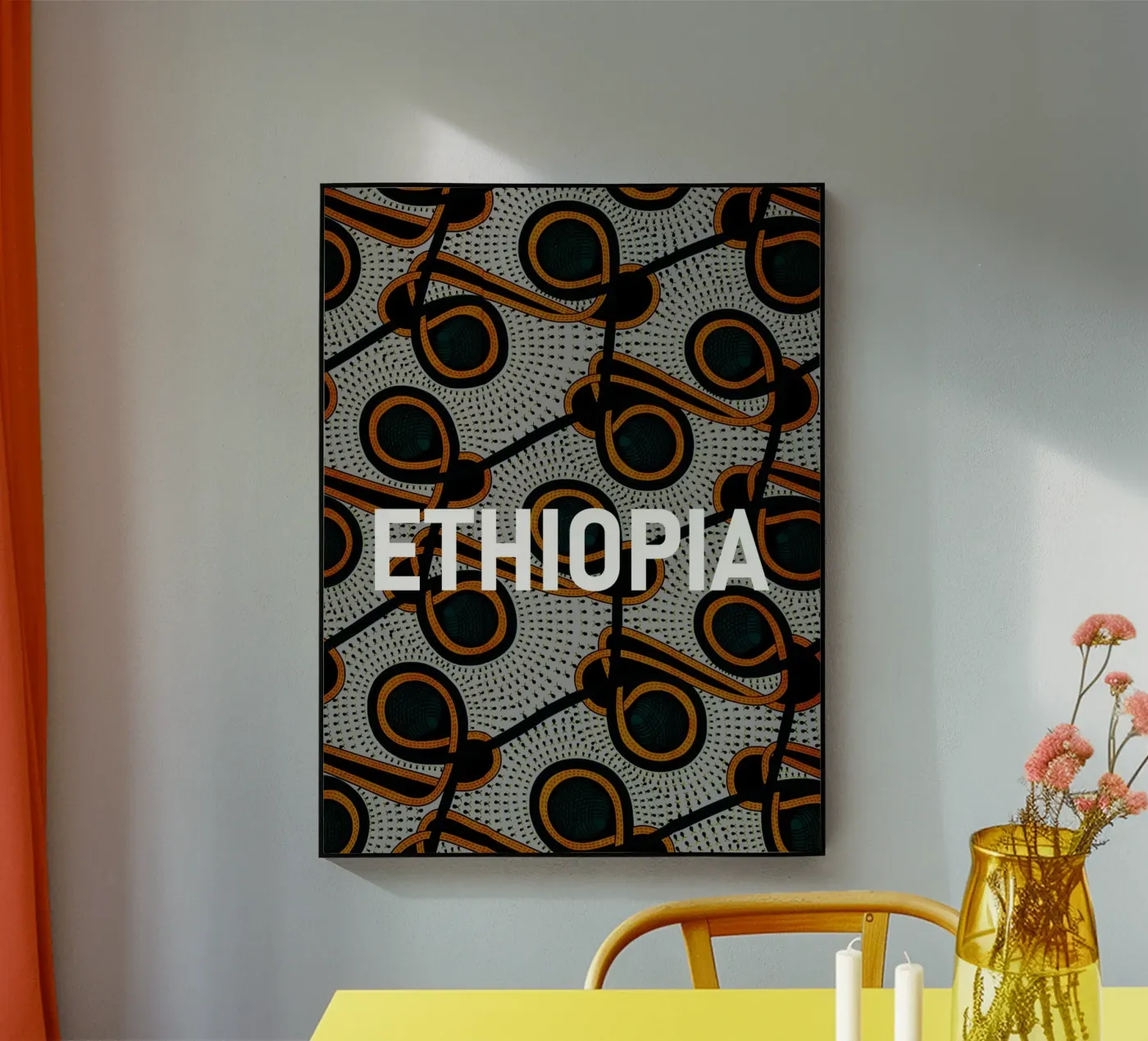 Ethiopia plexiglas de Mathudace Créas