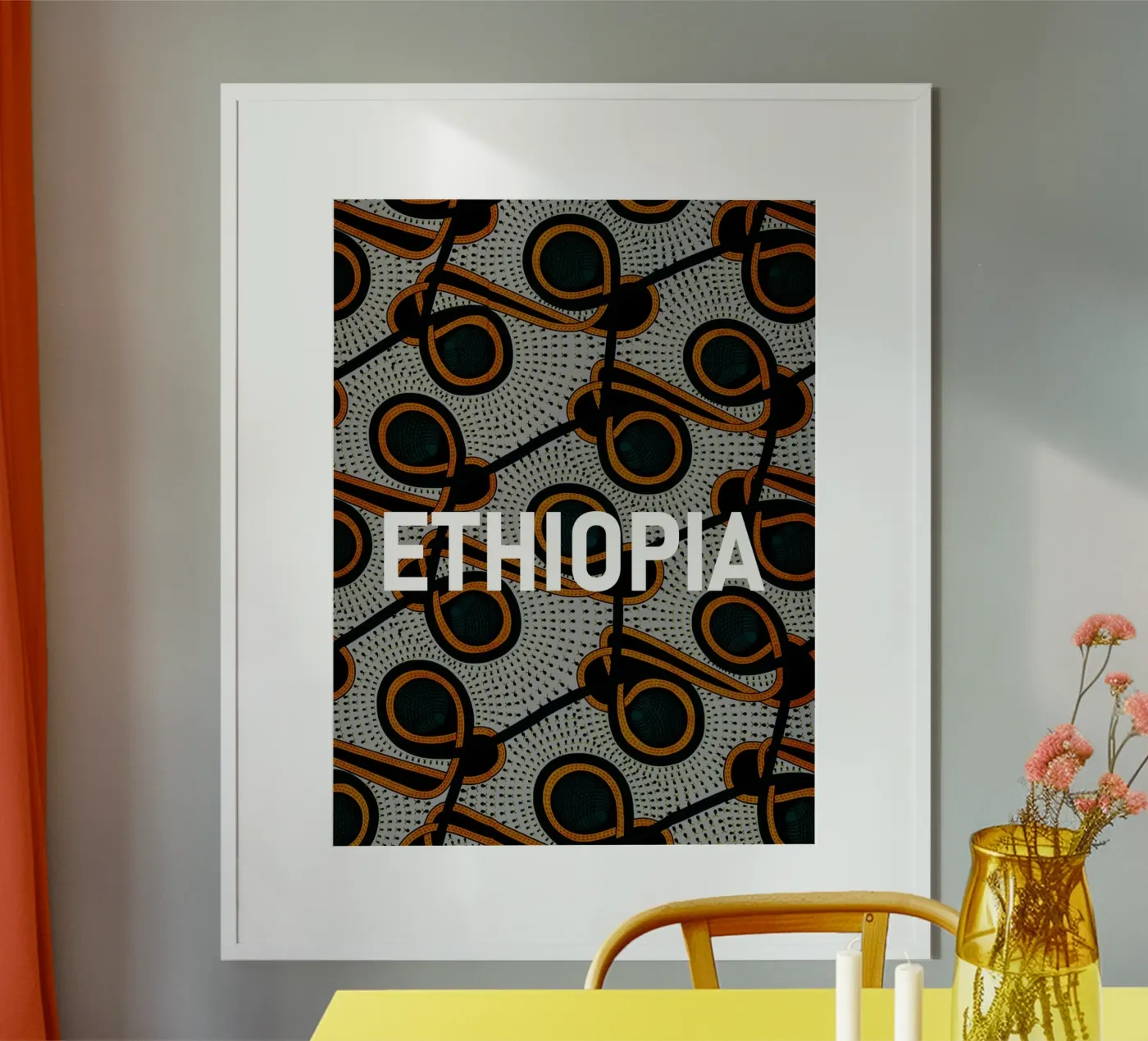 Ethiopia poster da Mathudace Créas