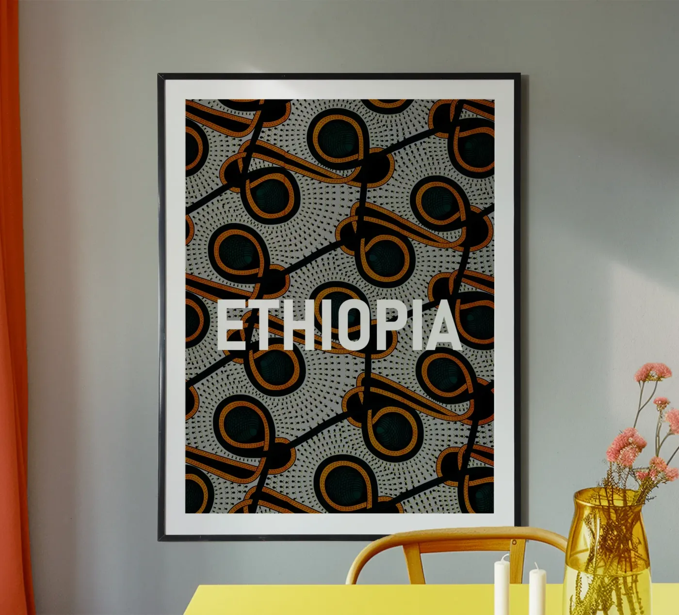 Ethiopia poster da Mathudace Créas