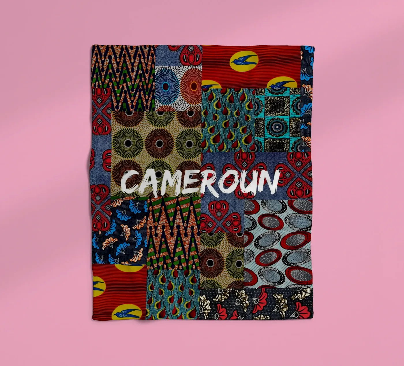 Cameroun fleecedeken van Mathudace Créas