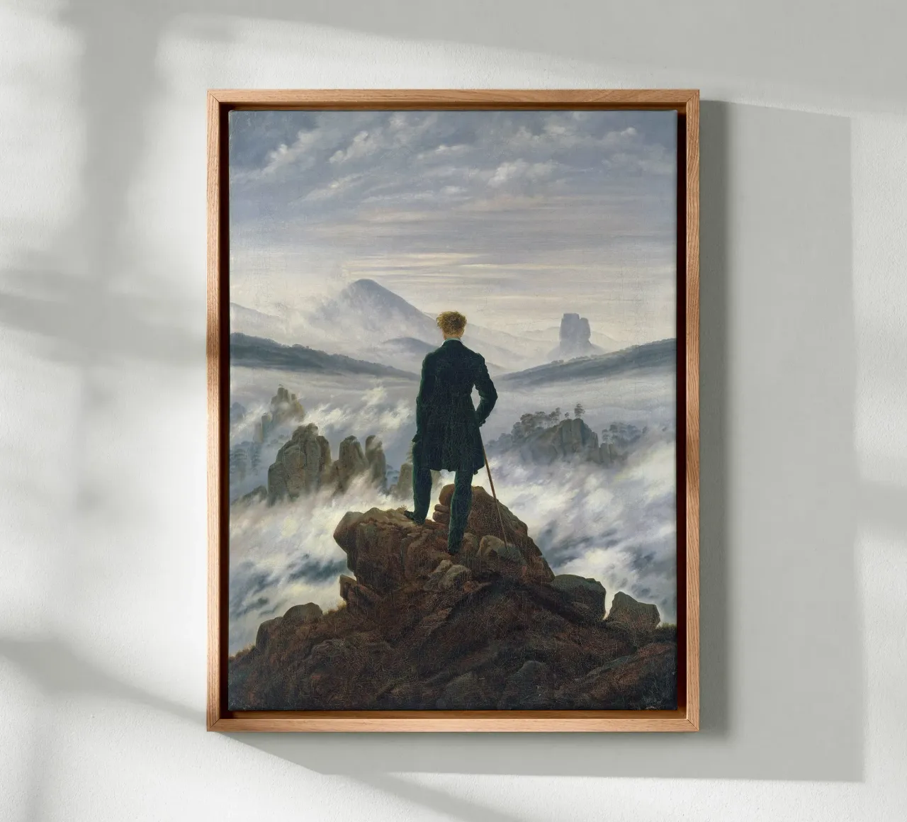 Wanderer Above the Sea of Fog tela da apoloprints