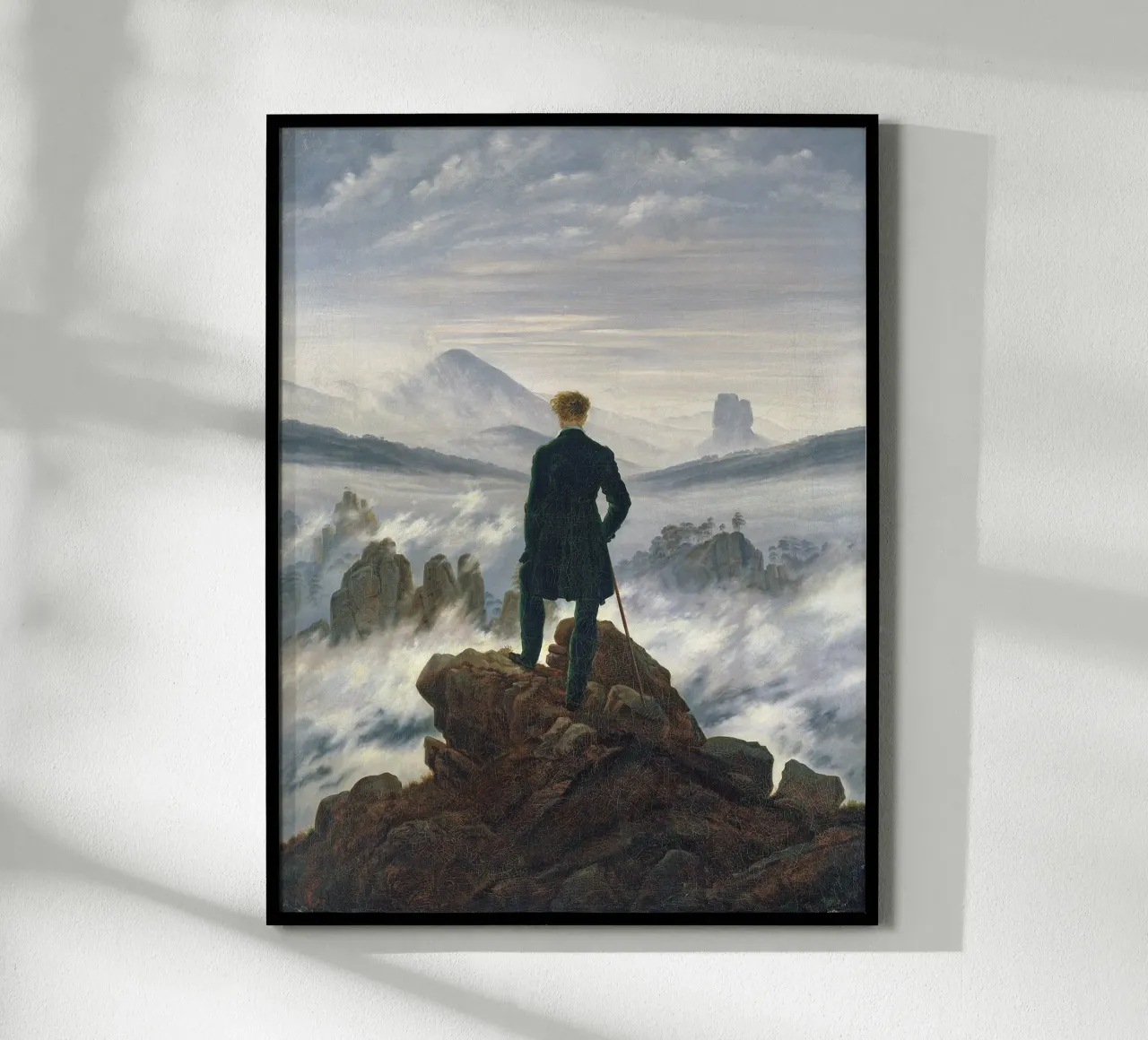Wanderer Above the Sea of Fog poster da apoloprints