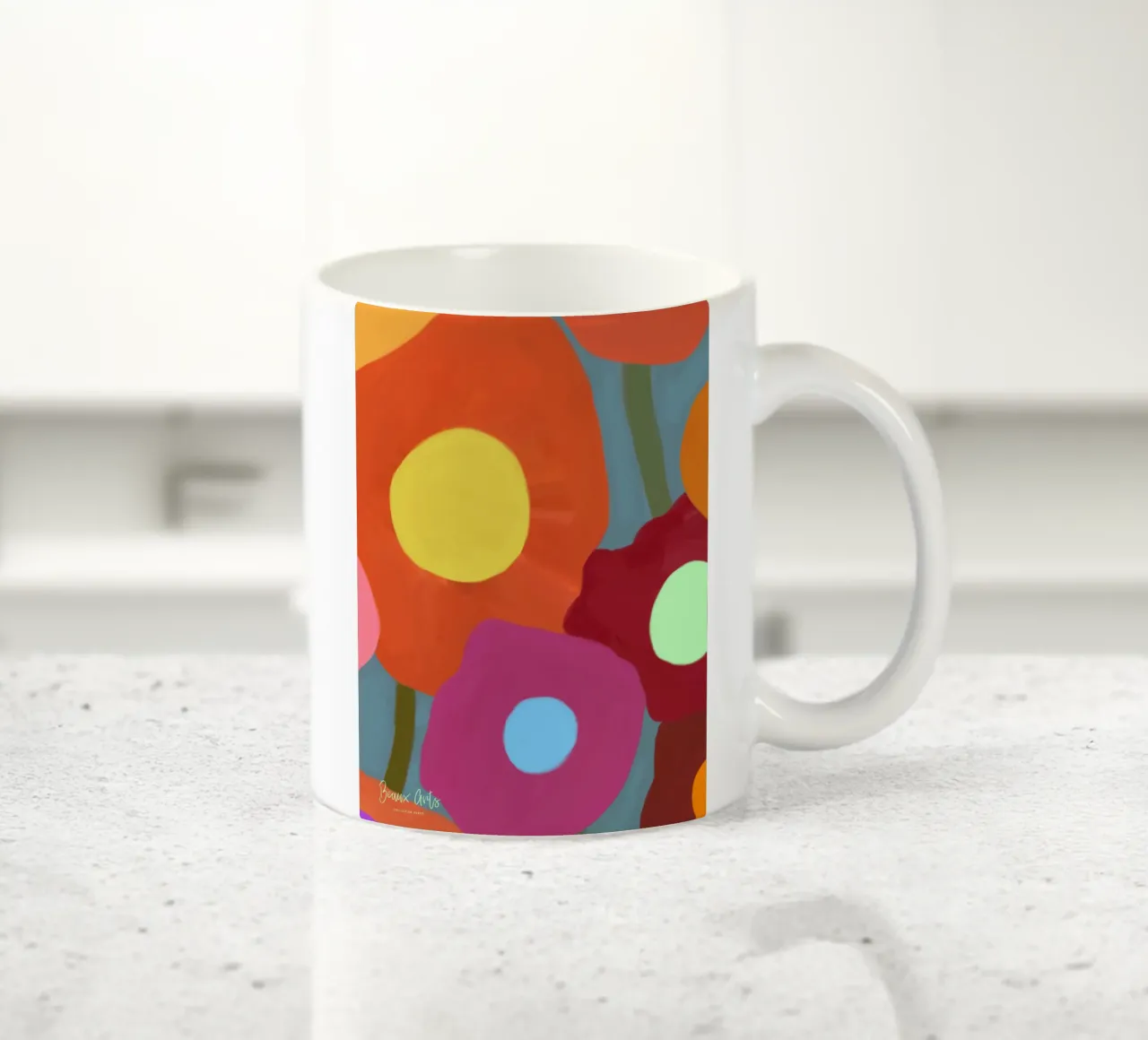 Starlit Breeze tazza in ceramica da Mike Leymi