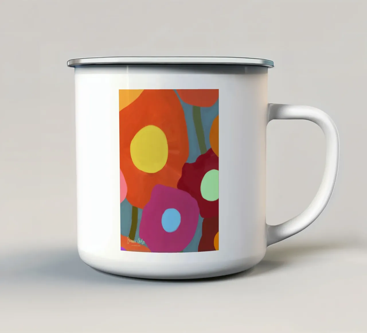 Starlit Breeze tazza in smalto da Mike Leymi