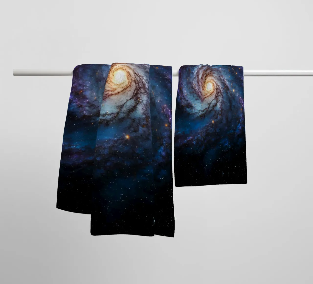 Spiralum towel by Stellar Dream Art