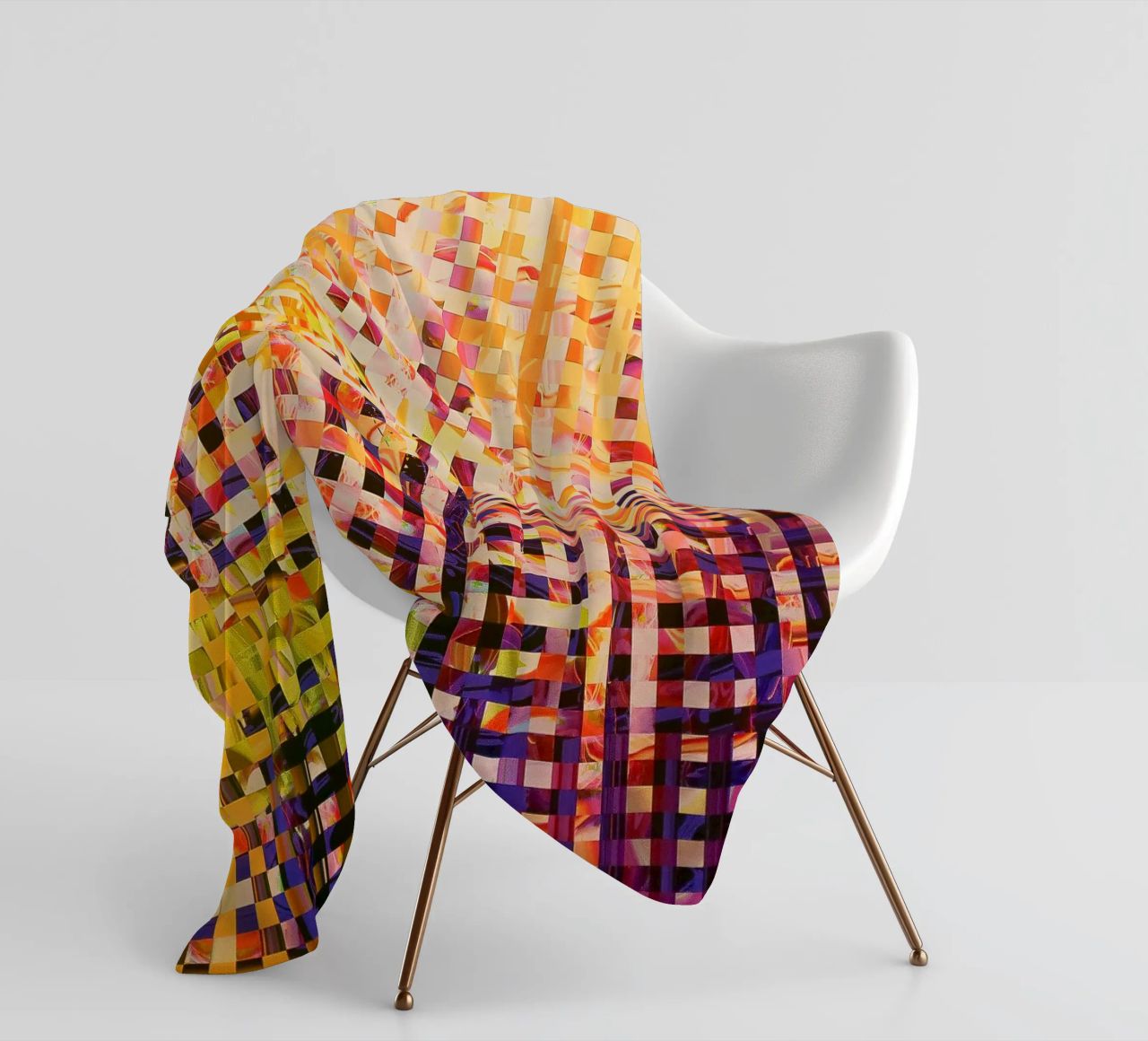 Visible-invisible coperta in pile da Edenart