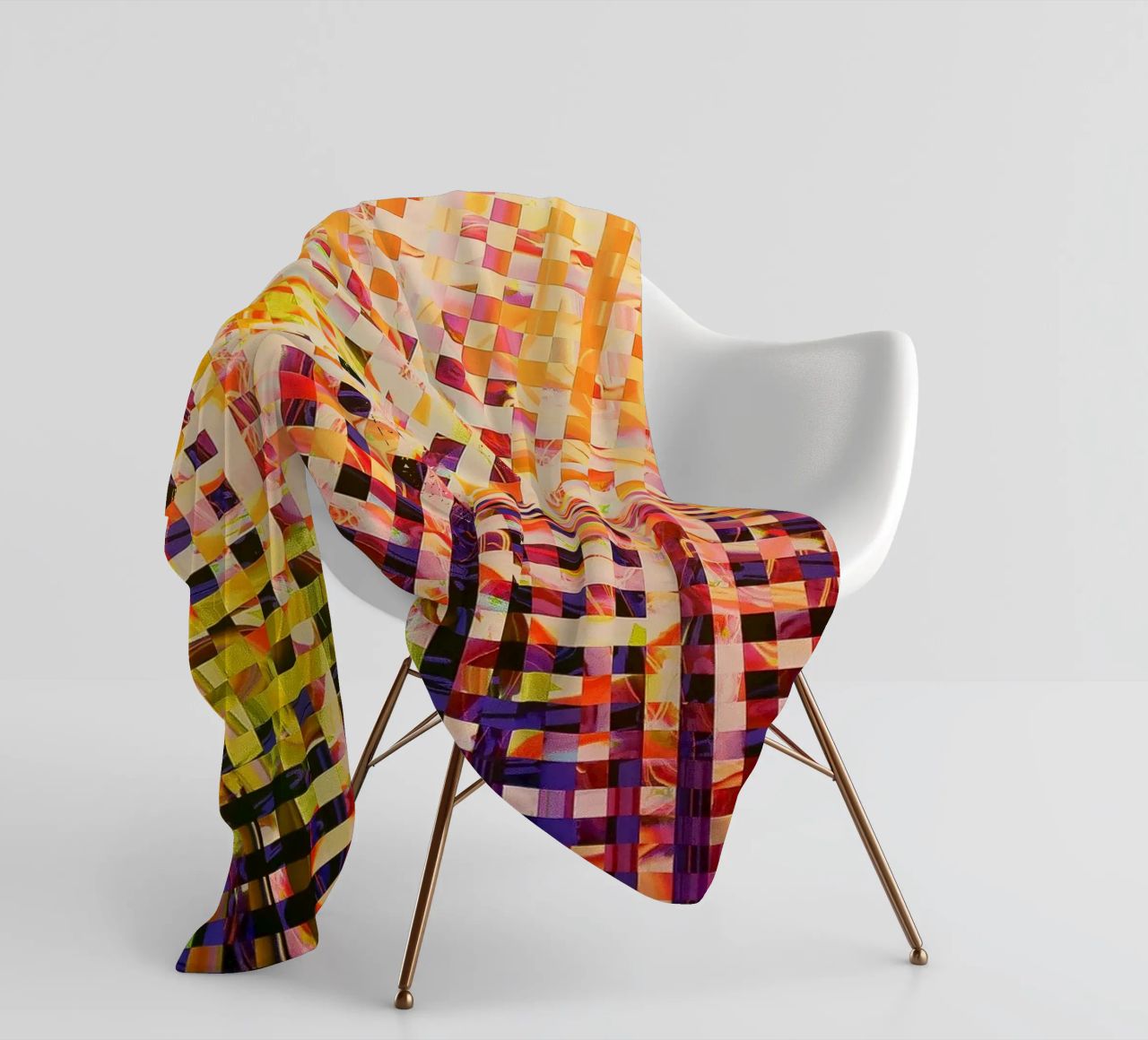 Visible-invisible coperta in pile da Edenart