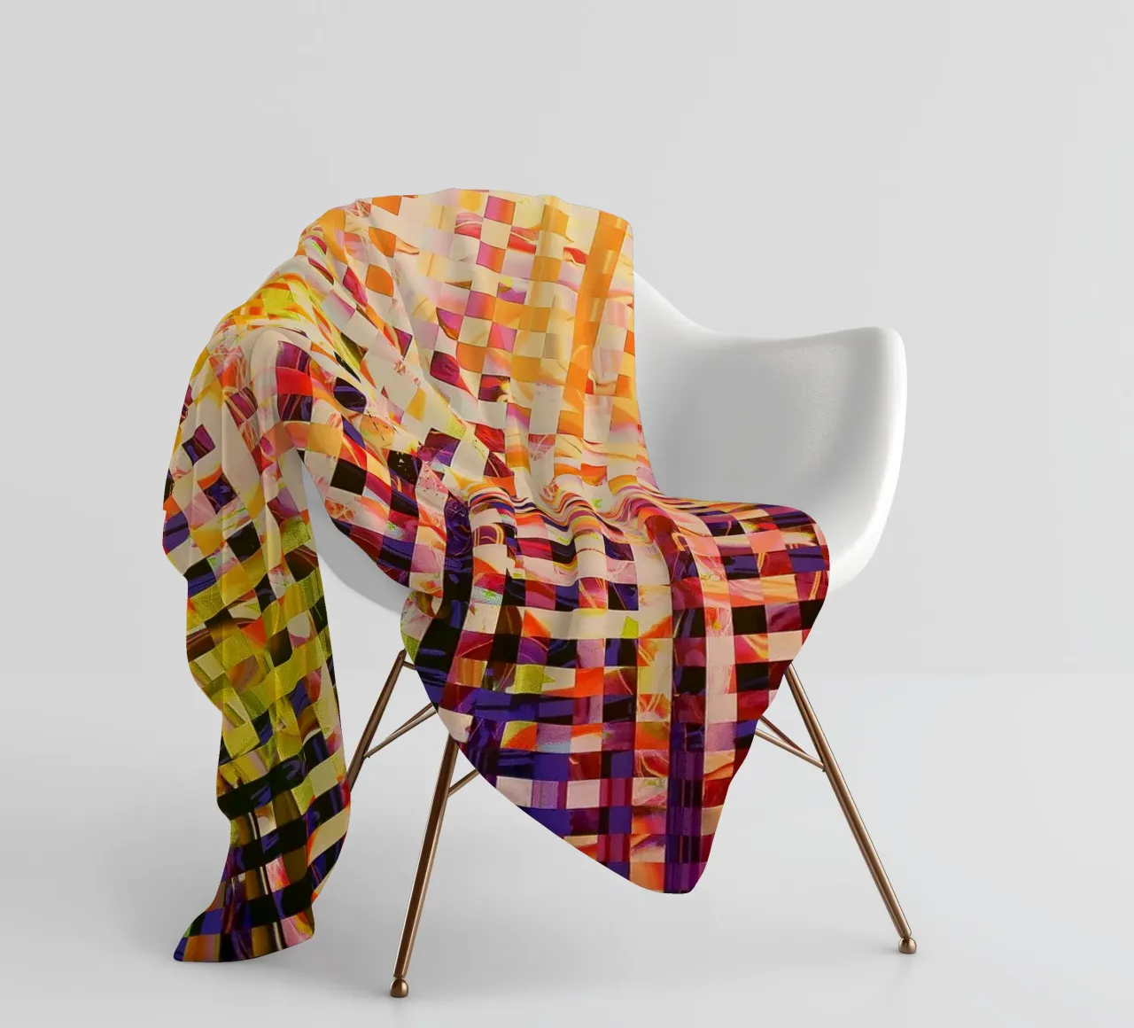Visible-invisible coperta in pile da Edenart