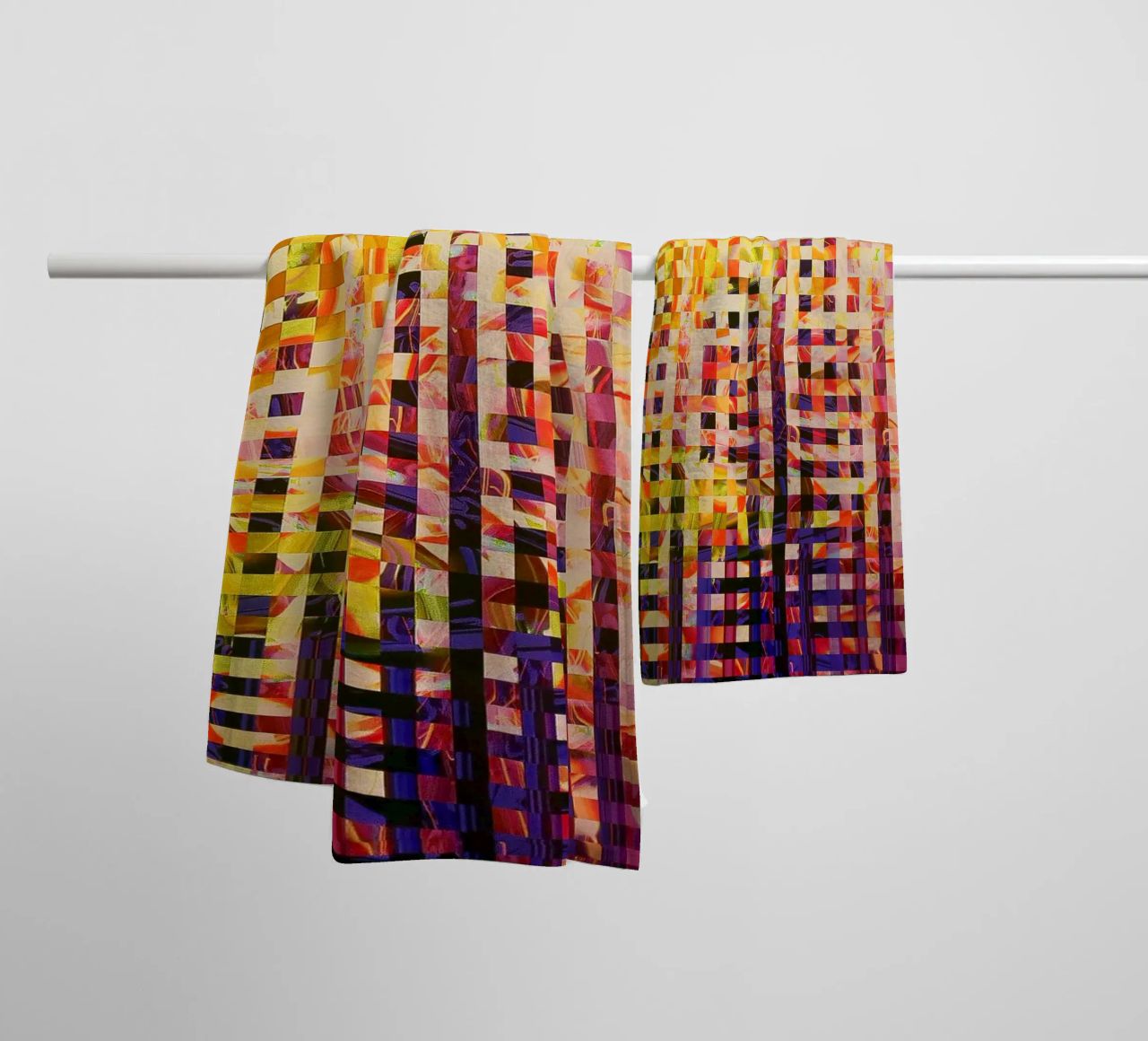 Visible-invisible asciugamano da bagno da Edenart