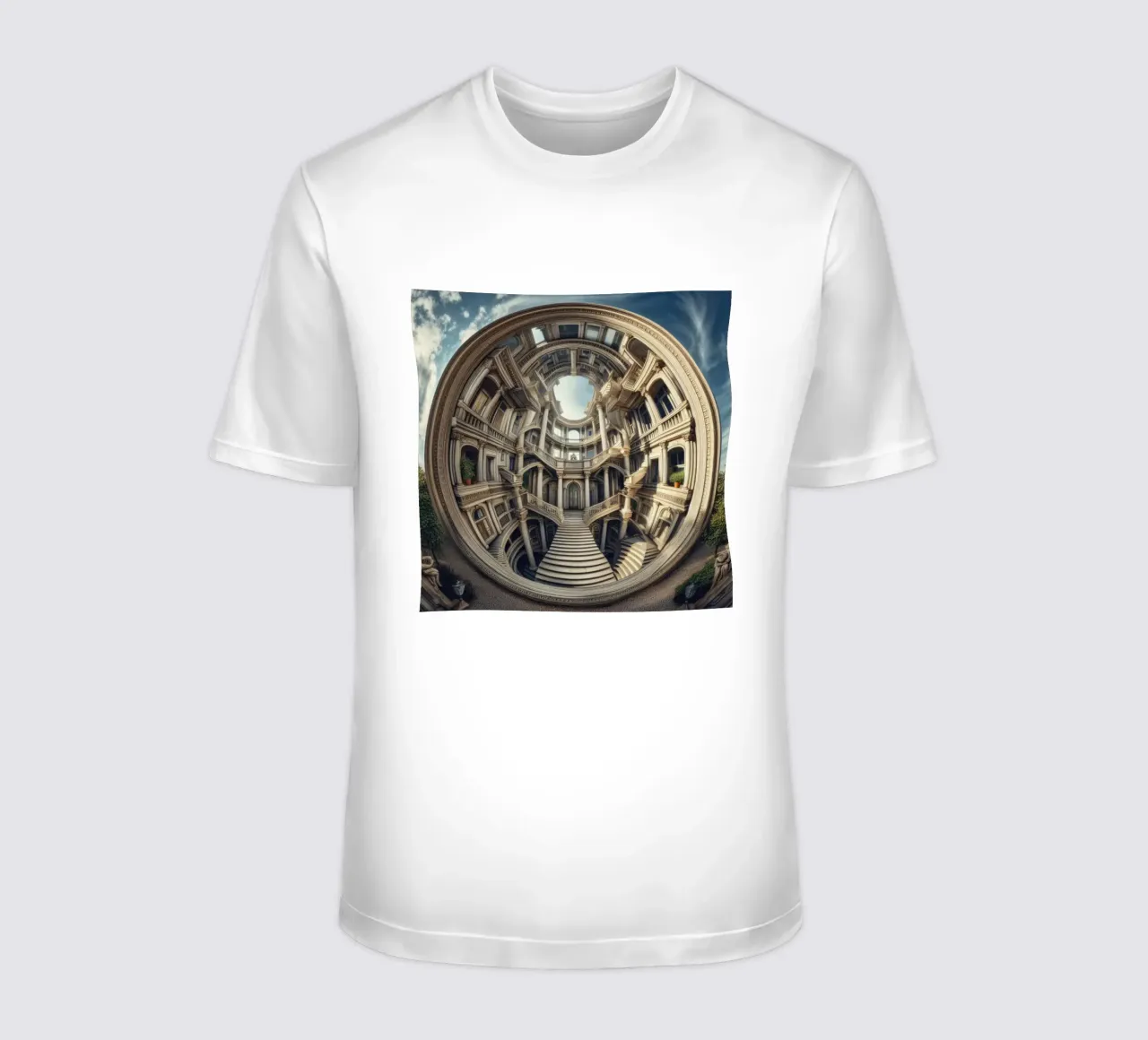 Sphere 004 - Circular Architectural Masterpiece t-shirt by Spheres