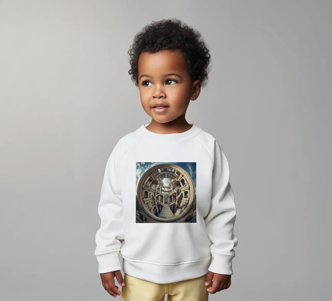 Sphere 004 - Circular Architectural Masterpiece felpa neonato da Spheres