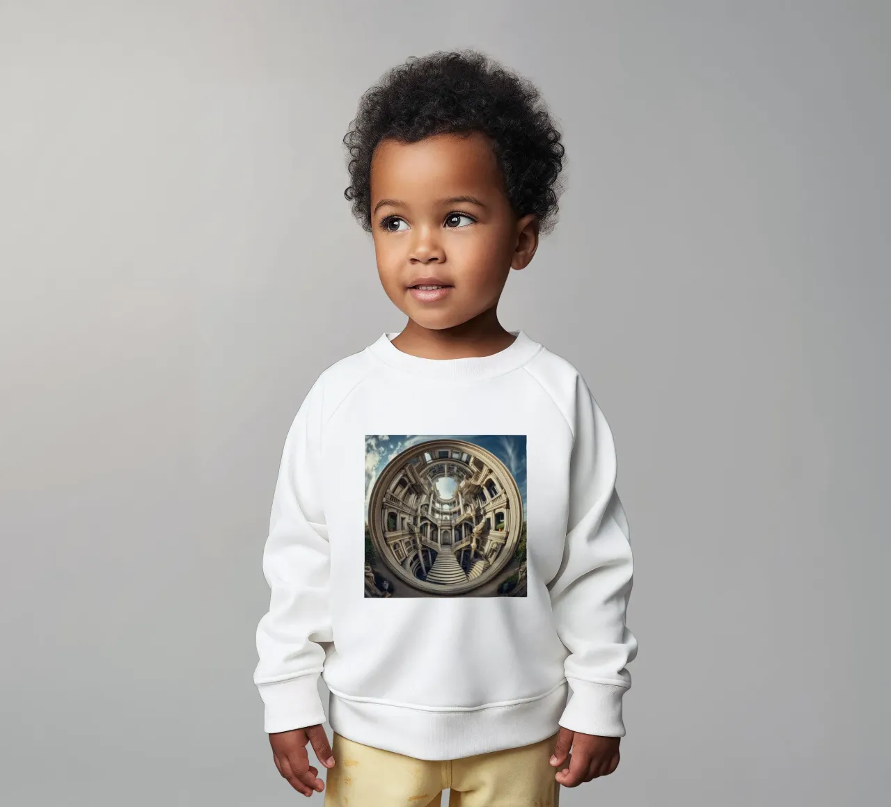 Sphere 004 - Circular Architectural Masterpiece Baby Sweatshirt von Spheres